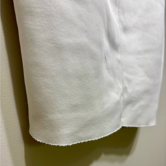 Zara Floral Print Soft Lined Sleeveless Cropped Length Crop Top Shirt White Pink - Picture 8 of 10